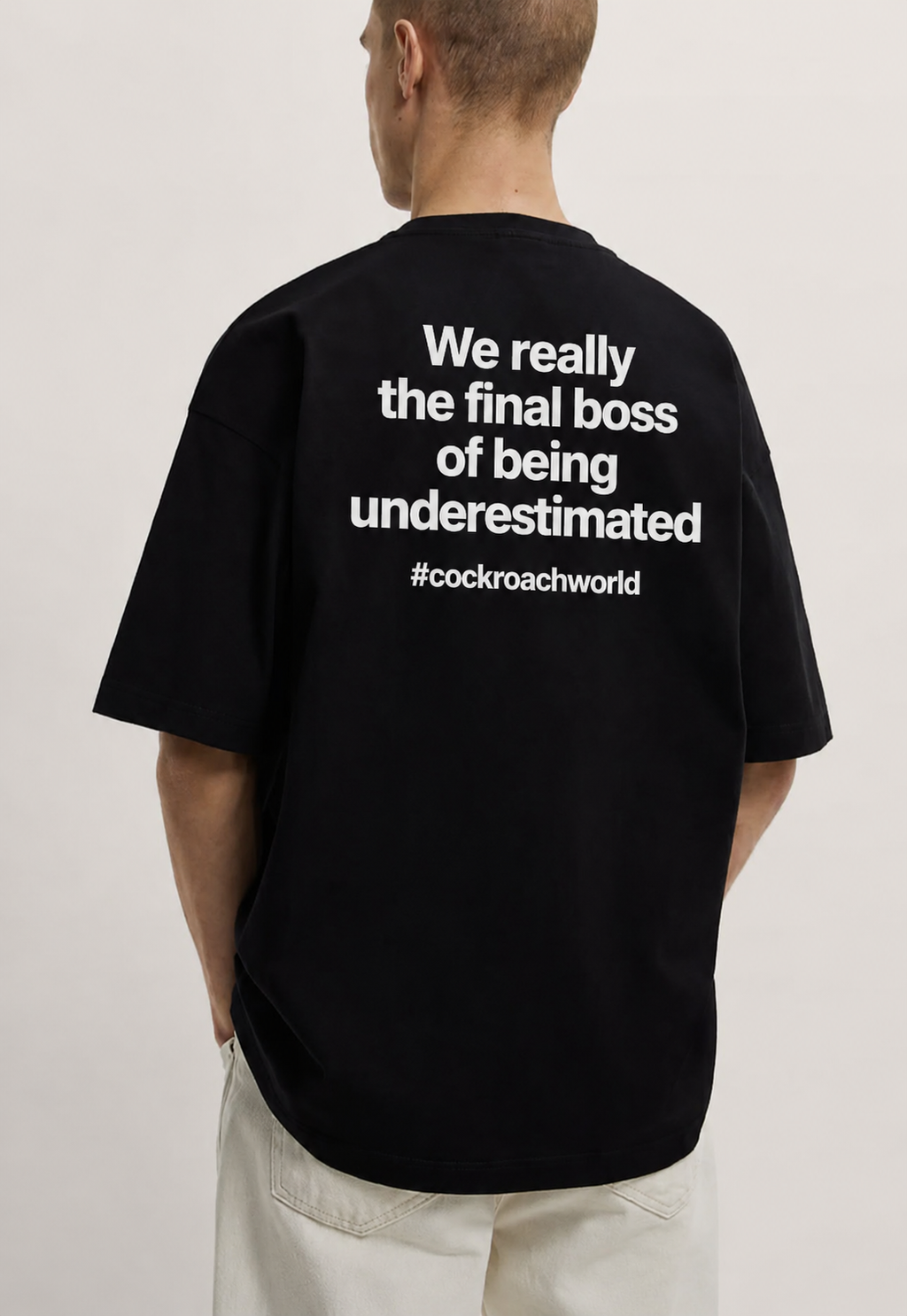 Pressure Made Us Funny – Oversized Streetwear Tee
